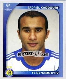 Sticker Badr El Kaddouri - UEFA Champions League 2008-2009 n. 253 - Panini
