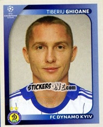 Sticker Tiberiu Ghioane - UEFA Champions League 2008-2009 n. 255 - Panini