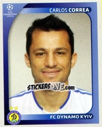 Sticker Carlos Correa - UEFA Champions League 2008-2009 - Panini