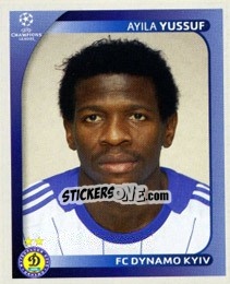 Sticker Ayila Yussuf - UEFA Champions League 2008-2009 n. 260 - Panini