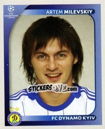 Figurina Artem Milevskiy - UEFA Champions League 2008-2009 - Panini