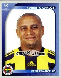 Sticker Roberto Carlos - UEFA Champions League 2008-2009 n. 266 - Panini