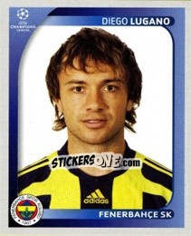 Sticker Diego Lugano - UEFA Champions League 2008-2009 - Panini