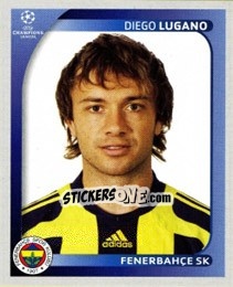 Sticker Diego Lugano - UEFA Champions League 2008-2009 n. 267 - Panini