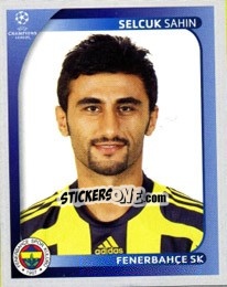 Sticker Selcuk Sahin - UEFA Champions League 2008-2009 n. 272 - Panini