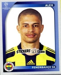 Cromo Alex - UEFA Champions League 2008-2009 - Panini