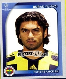 Cromo Burak Yilmaz - UEFA Champions League 2008-2009 - Panini