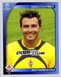 Sticker Sebastien Frey - UEFA Champions League 2008-2009 n. 282 - Panini