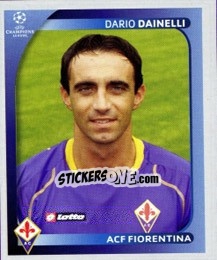 Figurina Dario Dainelli - UEFA Champions League 2008-2009 - Panini