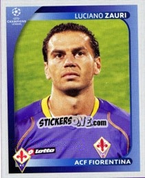 Sticker Luciano Zauri - UEFA Champions League 2008-2009 n. 287 - Panini