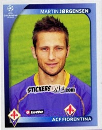 Cromo Martin Jørgensen - UEFA Champions League 2008-2009 - Panini