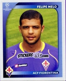 Sticker Felipe Melo - UEFA Champions League 2008-2009 n. 290 - Panini