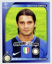 Sticker Cristian Chivu - UEFA Champions League 2008-2009 n. 302 - Panini