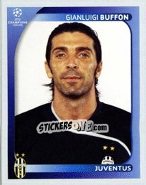 Sticker Gianluigi Buffon - UEFA Champions League 2008-2009 n. 316 - Panini