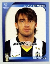 Sticker Zdenek Grygera - UEFA Champions League 2008-2009 - Panini