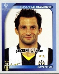 Sticker Hasan Salihamidzic - UEFA Champions League 2008-2009 n. 321 - Panini