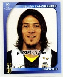 Sticker Mauro Camoranesi - UEFA Champions League 2008-2009 n. 325 - Panini