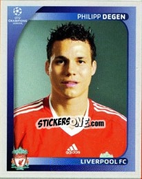 Figurina Philipp Degen - UEFA Champions League 2008-2009 - Panini