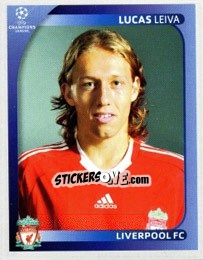 Sticker Lucas Leiva - UEFA Champions League 2008-2009 n. 342 - Panini
