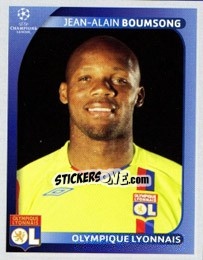 Sticker Jean-Alain Boumsong - UEFA Champions League 2008-2009 n. 352 - Panini
