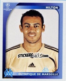 Sticker Vitorino Hilton - UEFA Champions League 2008-2009 - Panini