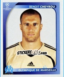 Sticker Benoît Cheyrou - UEFA Champions League 2008-2009 n. 375 - Panini