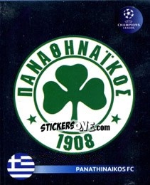 Sticker Club Emblem - UEFA Champions League 2008-2009 - Panini