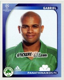 Cromo Gabriel - UEFA Champions League 2008-2009 n. 386 - Panini