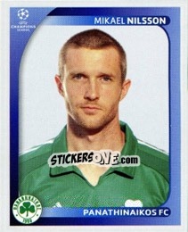 Sticker Mikael Nilsson - UEFA Champions League 2008-2009 - Panini