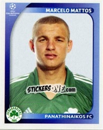 Cromo Marcelo Mattos - UEFA Champions League 2008-2009 n. 392 - Panini