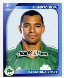 Cromo Gilberto Silva - UEFA Champions League 2008-2009 - Panini