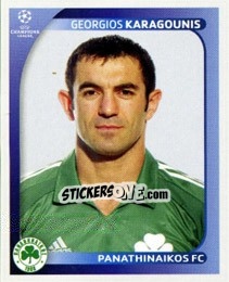 Sticker Giorgos Karagounis - UEFA Champions League 2008-2009 - Panini