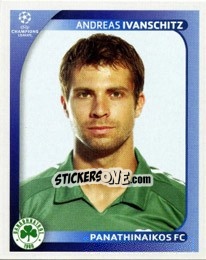 Cromo Andreas Ivanschitz - UEFA Champions League 2008-2009 - Panini