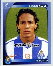 Sticker Bruno Alves - UEFA Champions League 2008-2009 - Panini