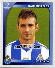 Sticker Raul Meireles - UEFA Champions League 2008-2009 n. 409 - Panini