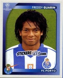 Sticker Fredy Guarin - UEFA Champions League 2008-2009 n. 410 - Panini