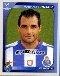 Sticker Mariano Gonzalez - UEFA Champions League 2008-2009 n. 411 - Panini
