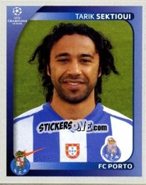 Sticker Tarik Sektioui - UEFA Champions League 2008-2009 n. 413 - Panini
