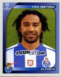 Cromo Tarik Sektioui - UEFA Champions League 2008-2009 - Panini