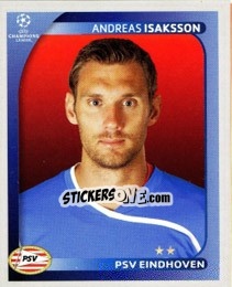 Sticker Andreas Isaksson - UEFA Champions League 2008-2009 - Panini