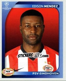 Sticker Edison Mendez - UEFA Champions League 2008-2009 n. 426 - Panini