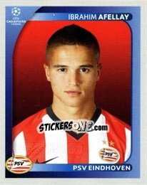 Figurina Ibrahim Afellay - UEFA Champions League 2008-2009 - Panini