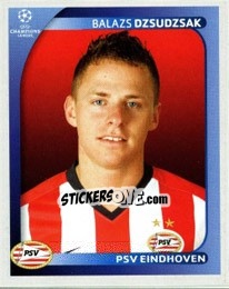 Cromo Balazs Dzsudzsak - UEFA Champions League 2008-2009 - Panini