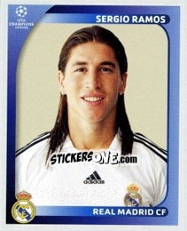 Sticker Sergio Ramos - UEFA Champions League 2008-2009 n. 437 - Panini