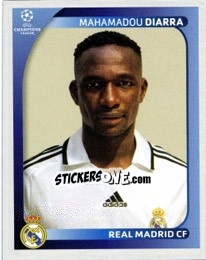 Cromo Mahamadou Diarra - UEFA Champions League 2008-2009 - Panini