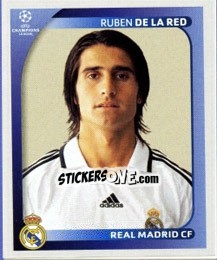 Sticker Ruben De La Red - UEFA Champions League 2008-2009 - Panini