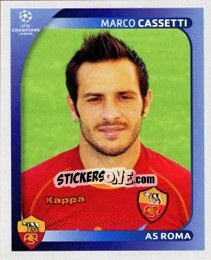 Sticker Marco Cassetti - UEFA Champions League 2008-2009 n. 457 - Panini