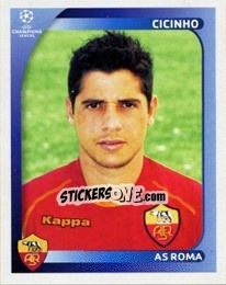 Sticker Cicinho - UEFA Champions League 2008-2009 n. 458 - Panini