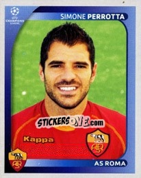 Figurina Simone Perrotta - UEFA Champions League 2008-2009 - Panini