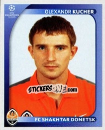 Cromo Olexandr Kucher - UEFA Champions League 2008-2009 n. 470 - Panini